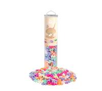 PLUS PLUS Giocattoli da costruzione, 240 pezzi, giocattoli da costruzione per bambini, risorse di apprendimento creativo e giochi STEM per casa e viaggi, giocattoli per ragazze e ragazzi dai 5 anni in