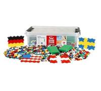 Plus-Plus Giocattolo educativo Bandiere del mondo Multicolore per bambini