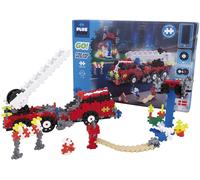 Plus-Plus - GO Fire and Rescue - 500 Pieces - Model Vehicle Building Stem Toy,