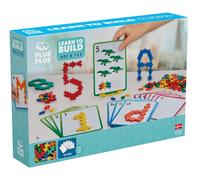 Plus-Plus Impara a costruire ABC & 123 - set di costruzioni, 600 pezzi