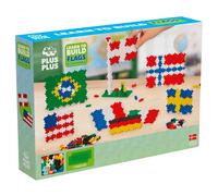 Plus Plus Impara A Costruire Le Bandiere Del Mondo (3932) Gioco Di Costruzione