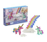 Plus Plus Impara a costruire set 240 mini blocchi da costruzione ad incastro, puzzle 3D, kit artistico e gioco da tavolo - Unicorni
