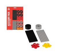 PLUS PLUS - Kit di accessori - Ruote e base di costruzione - Gioco di costruzione per bambini da 3 anni - PP3965