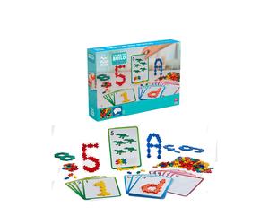 Plus-Plus - Learn to Build ABC & 123-600 pieces - Creative play, Building blocks