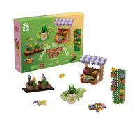 Plus-Plus - Learn to Build - Fioriera - 600 pezzi - mattoncini da costruzione, costruzione, giocattoli educativi per bambini, viaggi, giocattoli da viaggio, prodotto in Danimarca