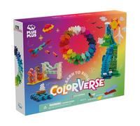 Plus Plus - Learn To Build Colorverse | Puzzle Bambini 5 Anni | Giochi Bambini 5 Anni | Costruzioni Per Bambini | Giochi Educativi | Puzzle 5 Anni