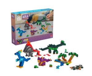 Plus-Plus Learn to Build Dinosaurs - 600 pieces - Creative Play, Building Blocks