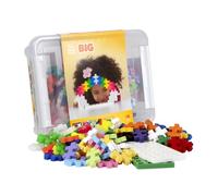 Plus-Plus, pc Grande 9603413 Big Box-Pietre Creative, ingegnoso Giocattolo da Costruzione, 200 Pezzi, Colore Teile