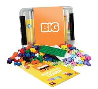 Plus-Plus, pc Grande 9603413 Big Box-Pietre Creative, ingegnoso Giocattolo da Costruzione, 200 Pezzi, Colore Teile