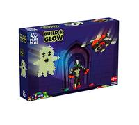 Plus-Plus- Set di Mattoni da Costruzione Build And Glow, 3808