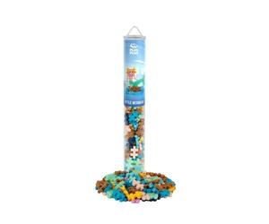 PLUS PLUS - Tubo da 100 pezzi La Sirenetta - Gioco di costruzione per bambini dai 3 anni - PP4313