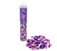 PLUS PLUS Plus PLUS-PP4243 Animali Domestici Tubo Mega Rosa pezzi-PP4243, Colore Glitter, 240 Unité (Lot de 1), 9604243