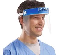 PLUS SANTE Visiera protettiva riutilizzabile in PVC, protezione 180°, confezione da 10 pezzi