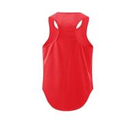Plus Size Canotte Uomini Senza Maniche Estate Casual Quick Dry Atletico Leggero Formazione Corsa Palestra Canotta Uomo, Rosso, 3XL