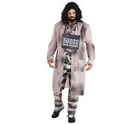 Plus Size Deluxe Men's Harry Potter Sirius Black Fancy Dress Costume, Azkaban Prisoner Outfit, Wizard Escapee for Halloween 2X