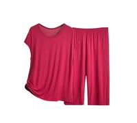 Plus Size Loungewear Per Le Donne 22-24 - Pigiama Accogliente Senza Maniche