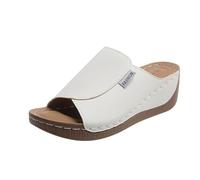 Plus Size Sandali con zeppa per le donne 2026 Zeppa Cutes Primavera Pianura Trendy Slide Western Dressy Casual Estate Peep Toe Y2K Piattaforma Donna Comodi Sandali con Zeppa Casual Estate Lavoro