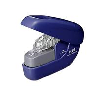 PLUS Staple Free Stapler Carta Strette Blu SL106N Needleless Spillatrice Nuovo