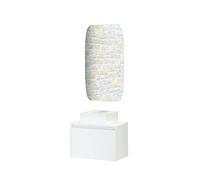 Plusbaño ULA, Legno Ceramica, Bianco, 1 Puerta