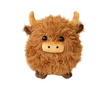 Plush Animal Cow Doll, Soothing Soft Huggable Stuffed Toy, Adorable Cuddly Plush Companion for Children, Teens, Boys, Girls, Collectors, Friends, Sofa, Bed, Couch, Desk, Car Seat, Home Decoration Gift