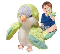 Plush Animal Hand - Soft Parrot Stuffed Toy, Funny Interactive Bird, Educational Role Play, Kids Performance Accessory | Hand, Kids, Stage, Classroom, Playtime, Storytelli