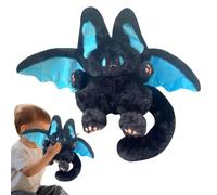 Plush Bat Stuffed Toy Dark Element Design Soft Comfortable Animal Pillow Ha | Plush Bat Stuffed Toy Dark Element Design Soft Comfortable Animal Pillow Halloween Easter Christmas Gift
