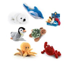 Plush & Co. PLC15759 Peluche Tema Marino "Ocean" - Lunghezza 26 cm, 6 Soggetti