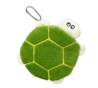 Plush Coin Pouch, portatile all'aperto in peluche Sea Turtle Cambio Purse Bag Pendente, Multi-Purpose Design, Compact Coin Purse for Outdoor Activities, Sport, Hiking, 5,91 x 4,72 x 0,79 pollici,
