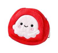 Plush Coin Purse, Soft Octopus Animal Cash Wallet with Zipper, Portable Cute Pouch for, Keys, Small, Ideal for Schoolbag, Adorable Tote Bag, Gift, 1 Piece