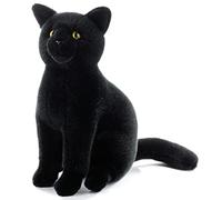 PELUCHE PLUSH-COMPANY BOMBAY GATTO NERO L 30 CM.