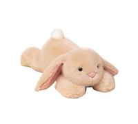 Plush con coniglietto lungo, bugiardo coniglio peluche | di coniglietto abbracciabile imbottito con orecchie floppy, collezione di veri teneri di colore tenero per la sala studio,