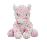 Plush Cow Toy - Valentine's Day Animal Plush | Soft Stuffed Cattle with Hugging Comfort, Decorative Pillow with Removable Filling for Sofa, Bed, Nursery, Playroom, Car for Gifting Romantic Occasions
