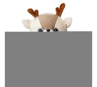 Plush Deer Hand Puppet - Animal Character Toy, Creative Storytelling Educational Figure, Soft Interactive Playtime Accessory | Children Plush Deer Puppet For Classroom Home Pretend Play