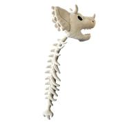 Plush Dinosaur Skeleton Costume, Halloween Dino Outfit, Realistic Skull