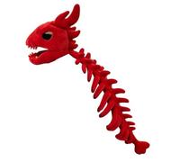 Plush Dinosaur Skeleton Costume | Halloween Realistic With Head Spines