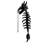 Plush Dinosaur Skeleton Costume - Masquerade Dress Up Clothes Props