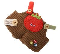 Plush Doll Overalls - 15 cm Dress Up Toy Overalls | Vestiti vegetabili | stuffed Figures Pantaloni Detachable for 20 cm Fat Doll's Clothes