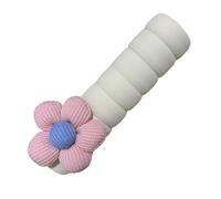 Plush Flower Knob Cover - Anti Static Protection Shield, Decorative Handle Sleeve for Touch Comfort, Soft Fabric Wrap, Hardware Accessory with Secure Fit, Insulated Grip Layer for Friction Reduction