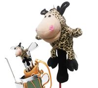 Plush Golf Covers - Funny Animal Characters, Soft Fabric Construction, Asso