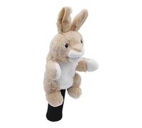 Plush Golf Head Covers, Cartoon Stuffed Animal Driver and Putter Headcover, 40 x 18 x 9 cm, 15,75 x 7,09 x 3,54 pollici, protezione da golf, ideale per proteggere i boschi, Plush