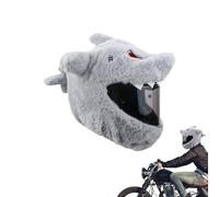 Plush Hard Hat Cover - Cartoon Protective Cover Hat | Hatt Protector Comfortable - Plush Shark Shape Hard Hats Covers , Soft Cartoon Haat Protector Comfortable Protective Coover For Kids Children Moto