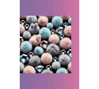 Plush Jewels: A Notebook of Fluffy Gems: Perfect for doodling, journaling, memos, and creative writing on the go - features 200 lined pages, A5 size ... cover that's both durable and eye-catching.