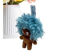 Plush Keychain - Plush Keychain | Cute Soft Toys Model | Cute Keychains | Cutes Soft Decoration With Afro Design For Party Favors Kids Classroom School Valentine's Day Christmas Easter Birthday
