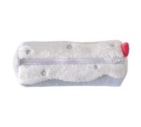 Plush Pencil Pouch - Cake Shaped Stationery Organizer Bag, Large Holder for Sticky Notes, Eraser, Ruler, Kids, Adult, Girls, Teen, Backpack, College, Class, Travel, Office | Cute Appearance, Durablee