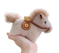 Plush Pendant For Keychain - Stuffed Auspicious Chinese Lunar Horse Plush Ornament | Cute Bag Charm For Women, Girls, Students Girlfriend, School, Travel, Commuting, And Shoulder Accessories