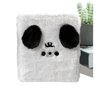 Plush Photo Album Binder - Dog Cover Design, anello regolabile, organizer portatile durevole | Family School Kids Memory Keepsake Writing Album Journal