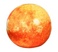 Plush Rattle Globe For Learning, 10x10Inches Soft Educational Earth Toy | Space Solar System Educational Throw Pillows For Boys Girls Kids Stuffed Animal Features An Inner Filling Made Of PP C