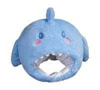 Plush Soft Halloween Headgear - Shark Hats Breathable Costume Hat Pack