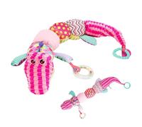 Plush Toy, Sensory Crocodile, Musical Crinkle, Soft Textured Fabric, Multi-Sensory Stimulation, for Baby Development, Birthday Gift, Christmas Present, Young childPlaytime