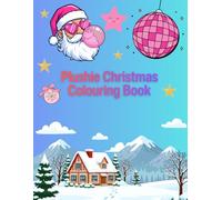 Plushie Christmas Colouring Book